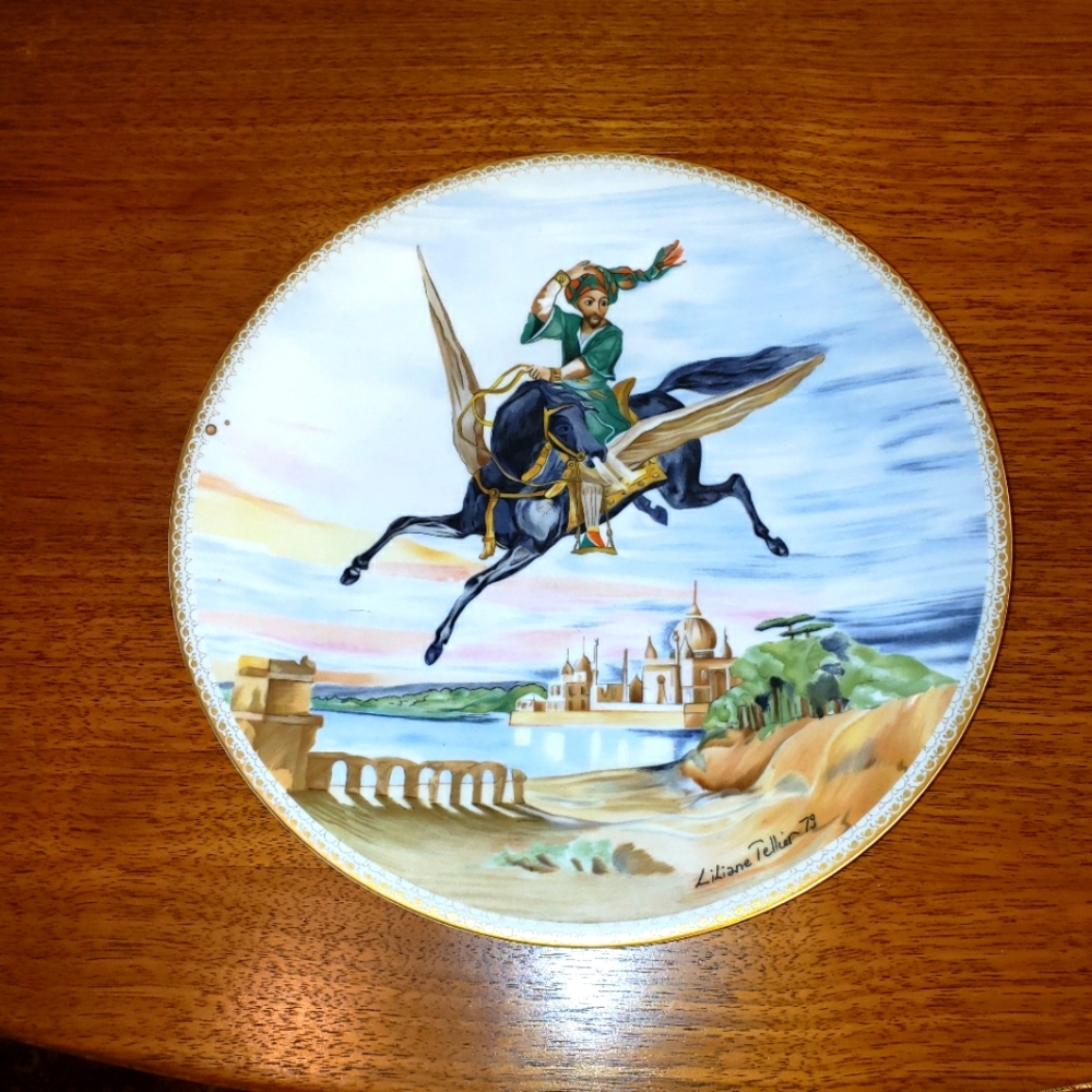 Limoges Signed Collector Plate - Picture 2 of 8